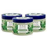 Dr Teal's Pure Epsom Salt Body Scrub, Relax & Relief with Eucalyptus & Spearmint Essential Oils, 16 oz (Pack of 3) (Packaging May Vary)