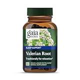 Gaia Herbs Valerian Root - Natural Sleep Support for a Natural Calm to Help Relaxation to Prepare for Sleep - with Organic Valerian Root Extract - 60 Vegan Liquid Phyto-Capsules (30-Day Supply)