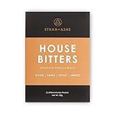 Ethan+Ashe - House Bitters Alcohol Infusion Blend - Spirit Infuser Packet - Add Flavor To Liquor - Transform Vodka, Bourbon or Rum into a Classic Handcrafted Bitters Mix For Cocktails - 375 ML