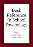 Desk Reference in School Psychology