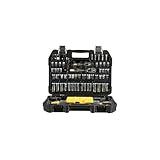 DEWALT Mechanics Tools Kit and Socket Set, 1/4" & 3/8" Drive, SAE, 108-Piece (DWMT73801)