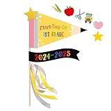 First Day of 1st Grade Pennant Flag for Kids, 1st Grade Back to School Photo Prop, 1st Grade Back to School Decorations, 1st Grade Back to School Supplies, 1st Grade Back to School Flags Sign