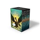 Percy Jackson and the Olympians 5 Book Paperback Boxed Set (w/poster) (Percy Jackson & the Olympians)