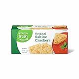 Amazon Fresh, Original Saltine Crackers, 16 Oz (Previously Happy Belly, Packaging May Vary)