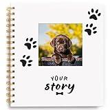 New Puppy Gift | Dog Memory Book & Keepsake Photo Album - Gifts For New Puppy Owners & Dog Lovers | Planner Keepsake Diary Scrapbook