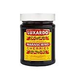 Luxardo Gourmet Cocktail Maraschino Cherries | for Old Fashioned, Manhattan and Desserts | Packed in Special Protective Bubble, 400G Jar