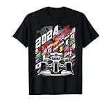 Formula Racing Circuit Schedule Gear 2024 Grand prix places T-Shirt