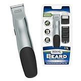 Wahl Groomsman Battery Operated Facial Hair Trimmer for Beard & Mustache Trimming Including Light Detailing and Body Grooming – Model 9906-717V