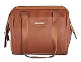 Igloo Cognac Premium 9-Can Luxe Lunch-Tote Cooler Bag