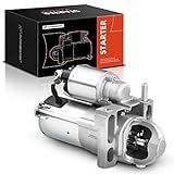 A-Premium Starter Motor Compatible with Chevy Silverado, Tahoe & GMC Sierra, Yukon & Cadillac Escalade & Buick Rainier, 4.8L 5.3L, 1.1KW 12V CW 9 Teeth, Replace# 12568051, 12578050, 12592294, 89017631