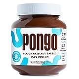 Pongo Cocoa Hazelnut Protein Spread - Low Sugar, Low Carb Sauce, Keto-Friendly Chocolate Dessert Topping (13 oz Jar)