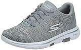 Skechers Women's Go Walk 5 True Sneaker, Grey, 8 M US