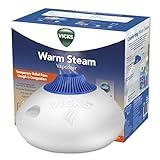 Vicks Warm Steam Vaporizer, Small to Medium Rooms, 1.5 Gallon Tank – Warm Mist Humidifier for Baby and Kids Rooms with Night Light, Works with Vicks VapoPads and VapoSteam