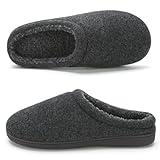 cosyone1997 Men's Clog House Slippers, Memory Foam Arch Support, Non-slip indoor/outdoor Soles, Cozy Christmas Gifts for Him Boyfriend Husband Dad Grandpa, Sizes 13-14