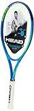 HEAD Ti. Conquest Tennis Racket - Pre-Strung Head Light Balance 27 Inch Racquet - 4 3/8 in Grip,Blue