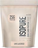 Isopure Unflavored Protein, Whey Isolate, with Vitamin C & Zinc for Immune Support, 25g Protein, Zero Carb & Keto Friendly, 1 Pound (Packaging May Vary)