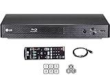 LG BP Region free Blu-ray Player, Multi Region 110-240 Volts, Dynastar 6 foot HDMI Bundle