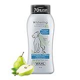 Wahl USA Whitening Shampoo White Pear scent for Pets – Whitening & Animal Odor Control with Silky Smooth Results for Grooming Dirty Dogs – 24 oz - Model 820001A