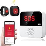 Life Alert-Caregiver Pager, WiFi Pager Life Alert Systems for Seniors no Monthly Fee