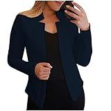 ABOUTYES Deals of the Day Lightning Deals, Blazers for Women Business Casual Fashion Fall Long Sleeve Petite Blazer Dressy Work Suit Jackets Office Attire Outfits Open Front