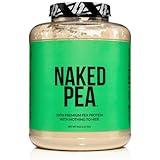 NAKED Pea - 5LB 100% Pea Protein Powder from North American Farms - Unflavored Vegan Pea Protein Isolate - Plant Protein Powder, Easy to Digest - 76 Servings