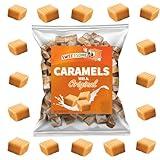 SWEETSOME Caramel Squares - Original Vanilla Caramel Candy - Individually Wrapped Soft & Chewy Candy - 2 Pound Bag Milk Candies (Milk Caramel)