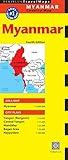 Myanmar Travel Map Fourth Edition: (Burma Travel Map) (Periplus Travel Maps)