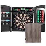 Arachnid Cricket Maxx 4.0 Electronic Dartboard Set, Black