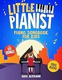 Little Pianist. Piano Songbook for Kids: Beginner Piano Sheet Music for Children with 55 Songs (+ Free Audio)