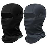 LONGLONG Balaclava Face Mask, 2 Pieces Summer Shiesty Mask Sun Protector Hood Lightweight Motorcycle Men Women