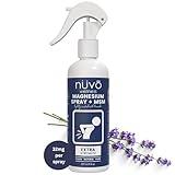 Nuvo Wellness Magnesium Spray with MSM - Easy to Use Trigger Spray - Magnesium Oil for Sore Muscles, Joint Pain, Cramps - Promotes Relaxation & Deep Sleep - Concentrated Formula, Light Lavender Scent