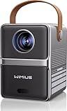 [Electric Focus] Mini Projector with 5GWiFi and Bluetooth, WIMIUS 1080P Outdoor Projector, Portable Movie Projector, 300" Screen, Compatible with iOS/Android/TV Stick/HDMI/PS5