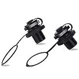 2Pcs Spitfire Tube Valve Replacement, Kayak Intex Inflatable Boat Replacement 0ne-Way Inflation Boat Spiral Air Plugs for Inflatable Raft Boat Kayak Intex Kayak Replacement Parts