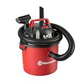 Vacmaster 2.5 Gallon Shop Vacuum Cleaner 2 Peak HP Power Suction Lightweight 3-in-1 Wet Dry Vacuum with Blower & Wall Mount Design for Cleaning Car, Boat, Pet Hair, Hard Floor