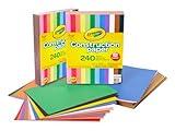 Crayola Construction Paper - 480ct (2pck), Bulk School Supplies For Kids, Teacher Classroom Must Have, Art Paper, Arts & Crafts