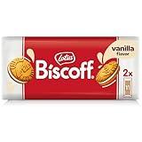 Lotus Biscoff Sandwich Cookies, Vanilla Cream, 22 Cookies, (2 Fresh Packs of 11 Cookies), 7.76 Ounce