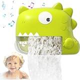 Baby Bath Toys - Dinosaur Automatic Bath Bubble Machine,Bathtub Bubble Maker with Music,Bathtime Shower Bathtub Toys for Toddlers,Birthday Gifts for Boys Girls Age 1-5,Baby Gifts