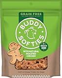 Buddy Biscuit Softies 5 oz Pouch, Soft & Chewy, Natural Roasted Chicken Flavor Dog Treats, Oven Baked in the USA