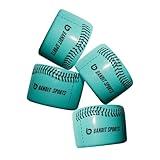 Bandit Sports Baseball Throwing Trainer, Beginer Throwing Trainer with 4 Raised Seems, Baseball Pitching Trainer for Better More Accurate Throws, Pitching and Throwing Practice (Pack of 4)