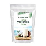 Z Natural Foods Organic Coconut Milk Powder - All-Natural Vegan Dairy-Free Alternative with MCTs - Unsweetened Coconut Creamer for Coffee & Smoothies - Gluten-Free, Non-GMO, 1 lb