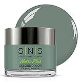 SNS Nail Dip Powder, Gelous Color Dipping Powder - Arm Candy (Green/Seafoam), EE13 - Long-Lasting Acrylic Nail Color & Polish Lasts 14 Days - Low-Odor & No UV Lamp - 1 Oz