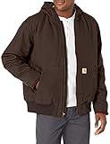 Carhartt Men's Active Jacket J130 (Regular and Big & Tall Sizes), Dark Brown, Medium