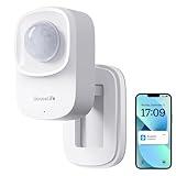 GoveeLife Human Presence Sensor, 2.4 GHz Wi-Fi Required, Smart mmWave Radar & PIR Wired Motion Sensor, Zone Positioning, Multi-Person Detection, Support Alexa & Google Home, for Indoor Home Automation