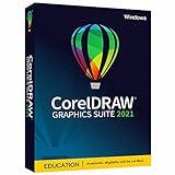 CorelDRAW Graphics Suite 2021 | Education Edition | Graphic Design Software for Professionals | Vector Illustration, Layout, and Image Editing [PC Disc] [Old Version]