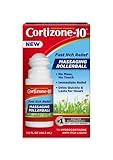 Cortizone 10 Maximum Strength Fast Itch Relief with Massaging Rollerball, 1% Hydrocortisone Anti-Itch Liquid, 1.5 oz.