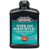 pt Minwax 40917 Clear Wipe‐On Poly Water‐Based Polyurethane, Satin