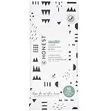 The Honest Company Clean Conscious Unscented Wipes | Over 99% Water, Compostable, Plant-Based, Baby Wipes | Hypoallergenic for Sensitive Skin, EWG Verified | Pattern Play, 10 Count