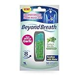 Beyond Breath Breath Freshening Capsules, Fresher Breath From Inside-Out, Even Works On Bad Breath From Garlic, Lasts Up To 8 Hours, 50 Capsules