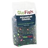 GloFish Aquarium Gravel, Fluorescent Colors, Complements GloFish Tanks, 5-Pound Bag