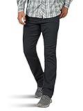 ATG by Wrangler Men's Fleece Lined Utility Pant, Caviar, 32W x 34L